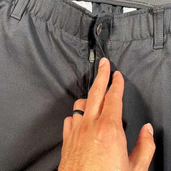 Under Armour The Showdown Pants Mens 34x32 Straight Leg Golf Gear Black - Picture 3 of 12